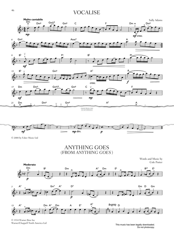 Produktgalerie: Seite 1 von 1 Vocalise, Sally Adams, Violine