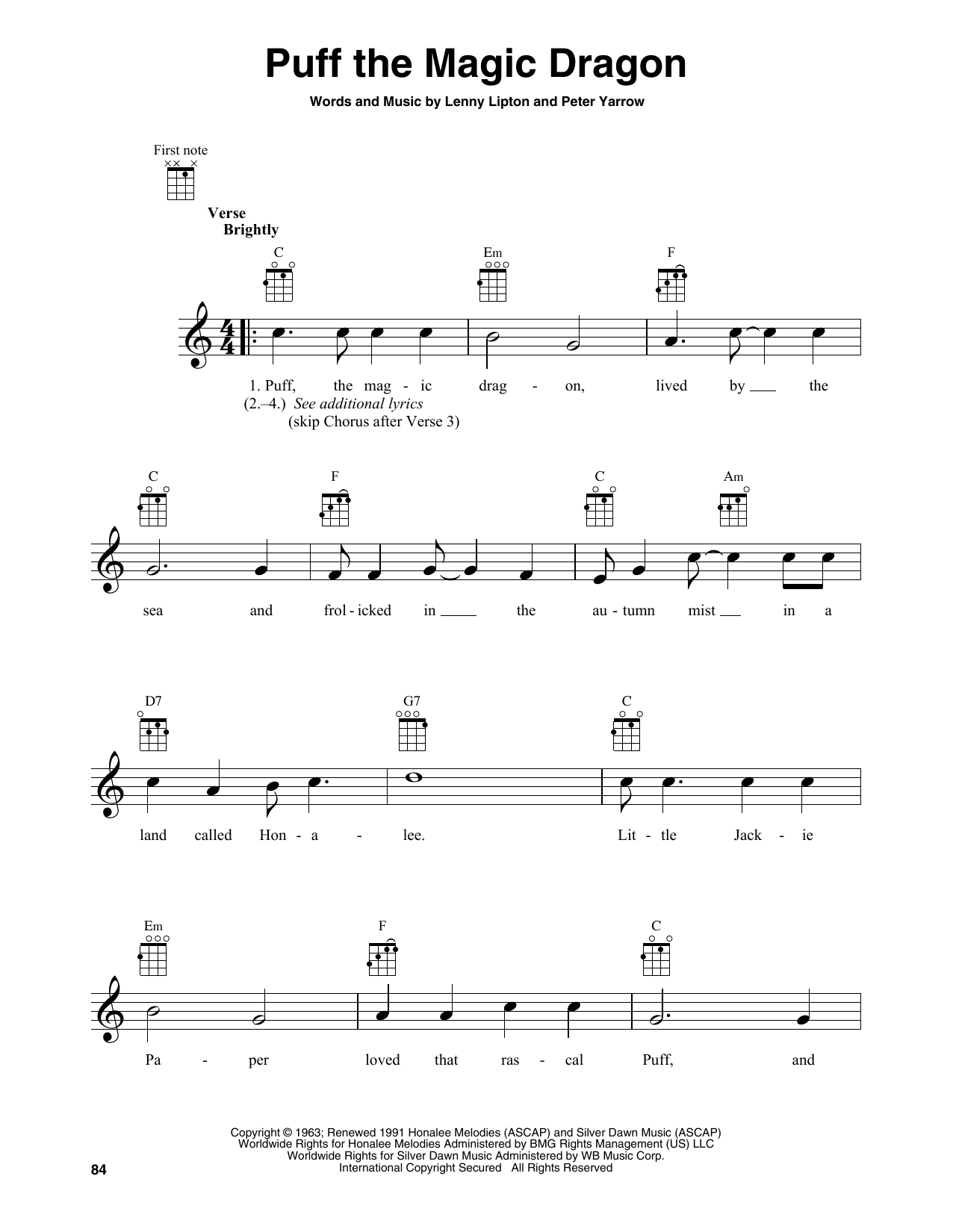 Product gallery: Page 1 of 1 Puff The Magic Dragon, Peter, Paul & Mary