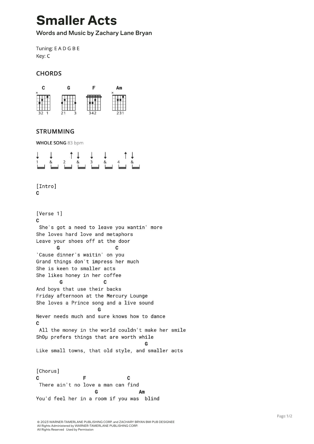 Produktbild zu: Smaller Acts
