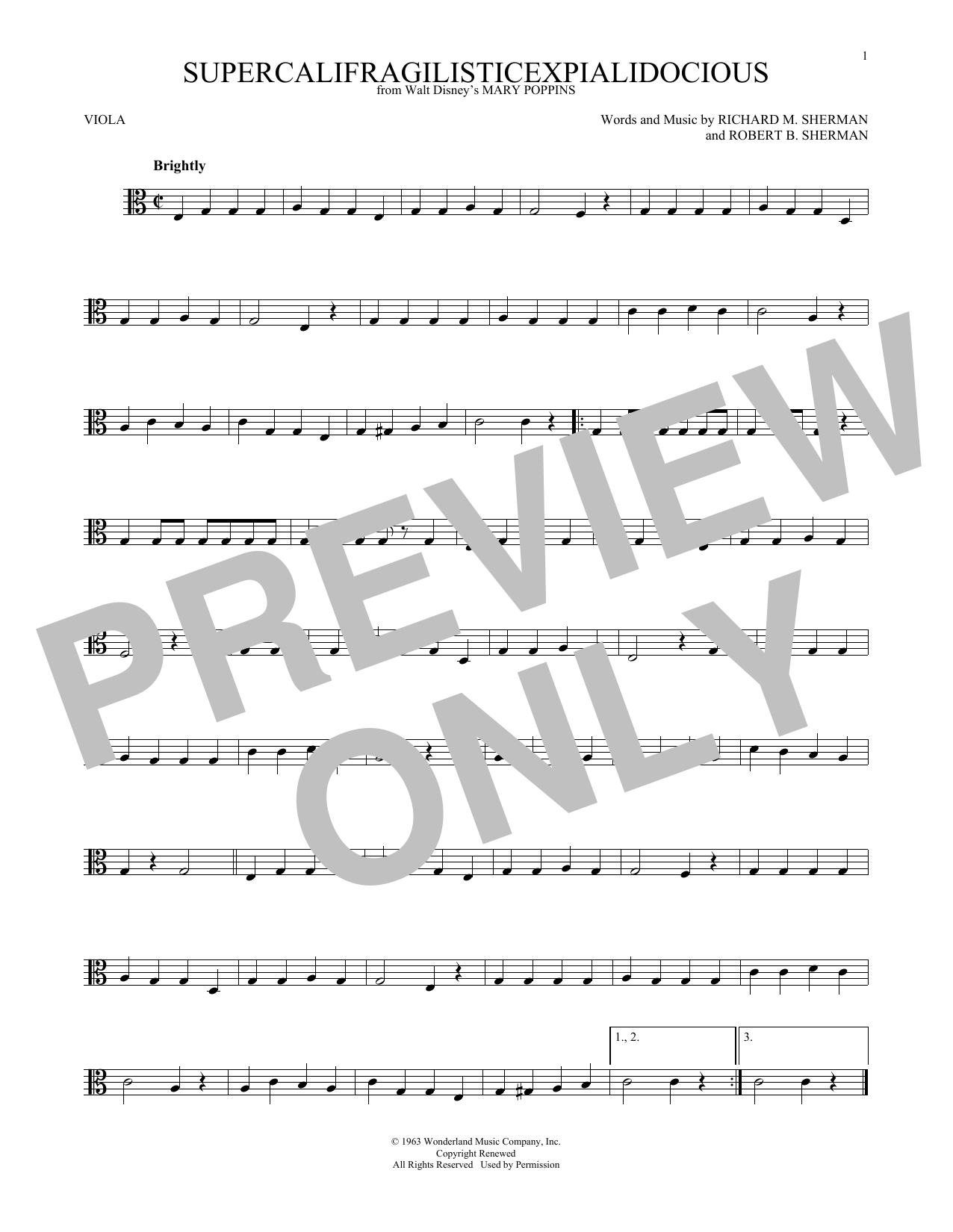 Product gallery: Page 1 of 1 Supercalifragilisticexpialidocious (from Mary Poppins), Julie Andrews