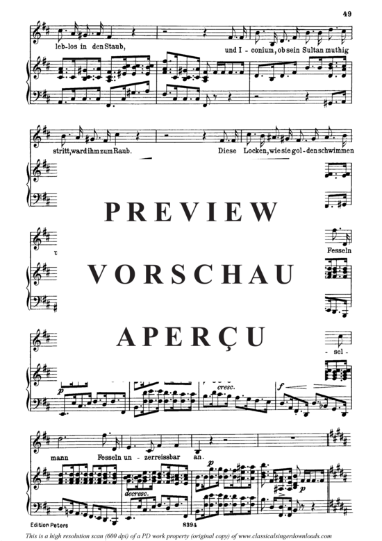 Product gallery: Page 6 of 8 Romanze des Richard Löwenherz D.856, , High Voice and Piano