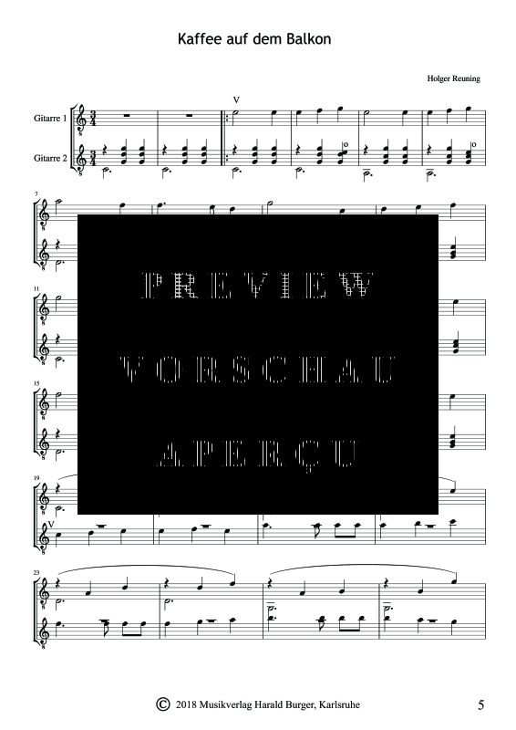 Produktgalerie: Seite 8 von 11 Am Balkon, , Duo Gitarre