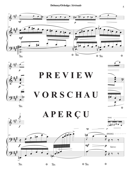 Product gallery: Page 6 of 21 Sérénade for violin and piano , , (violin + piano)