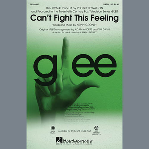 cover: Can't Fight This Feeling (from Glee) (adapt. Alan Billingsley), REO Speedwagon