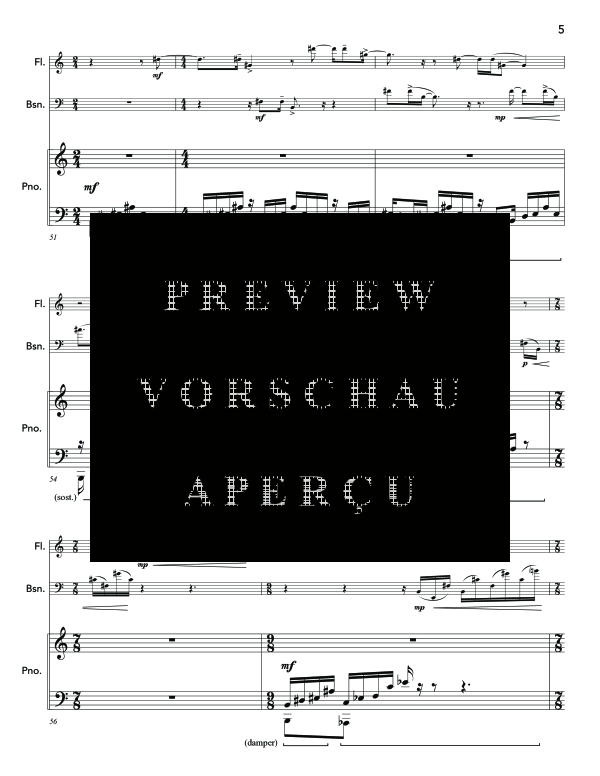 Produktgalerie: Seite 9 von 11 Inflection Points, , (Trio Querflöte, Fagott und Klavier)