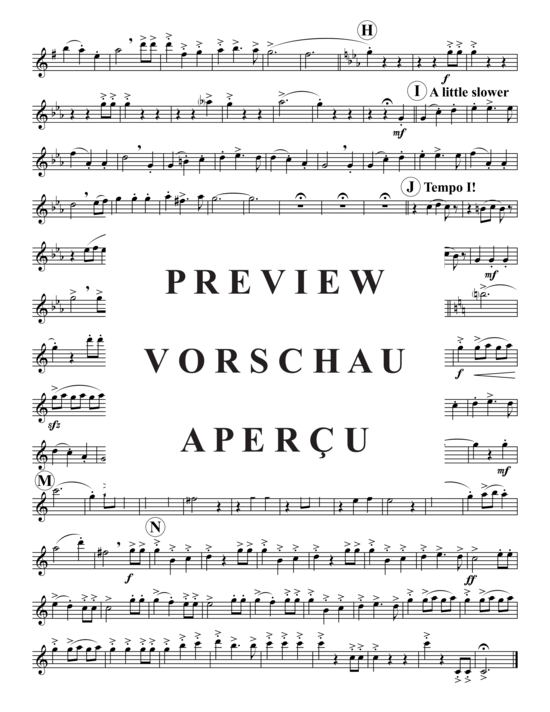 Product gallery: Page 9 of 17 The Man on the Flying Trapeze , , (Saxophone quintet AATTB)