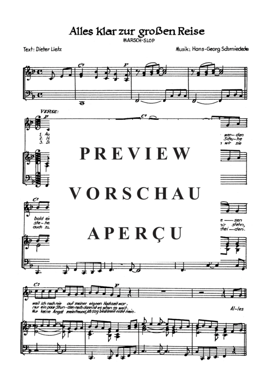 Product gallery: Page 4 of 4 Alles klar zur großen Reise , , Piano and Voice