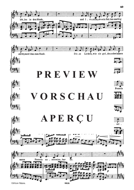 Product gallery: Page 6 of 8 Romanze des Richard Löwenherz D.856, , Medium Voice and Piano