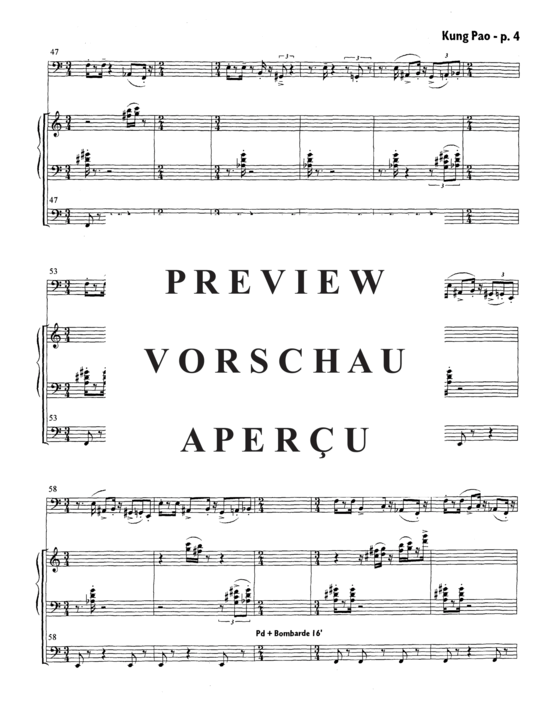 Product gallery: Page 8 of 21 Kung Pao , , (euphonium + organ)