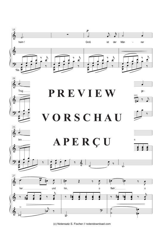 Produktgalerie: Seite 3 von 6 Waldesgespräch  , , Klavier und Gesang