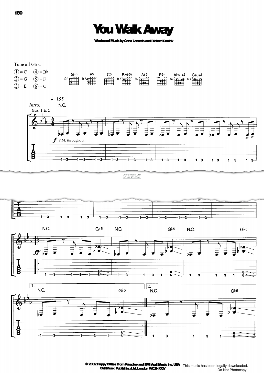Produktbild zu: You Walk Away