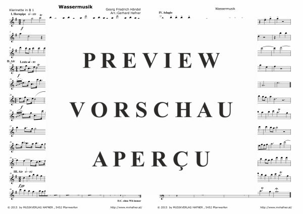 gallery: Wassermusik, , (Clarinet Quintet)