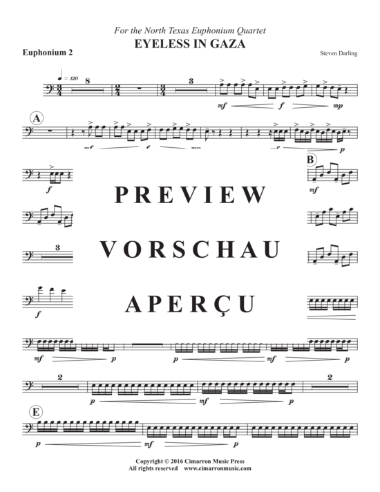 Product gallery: Page 13 of 21 Eyeless in Gaza , , (Euphonium Quartet)