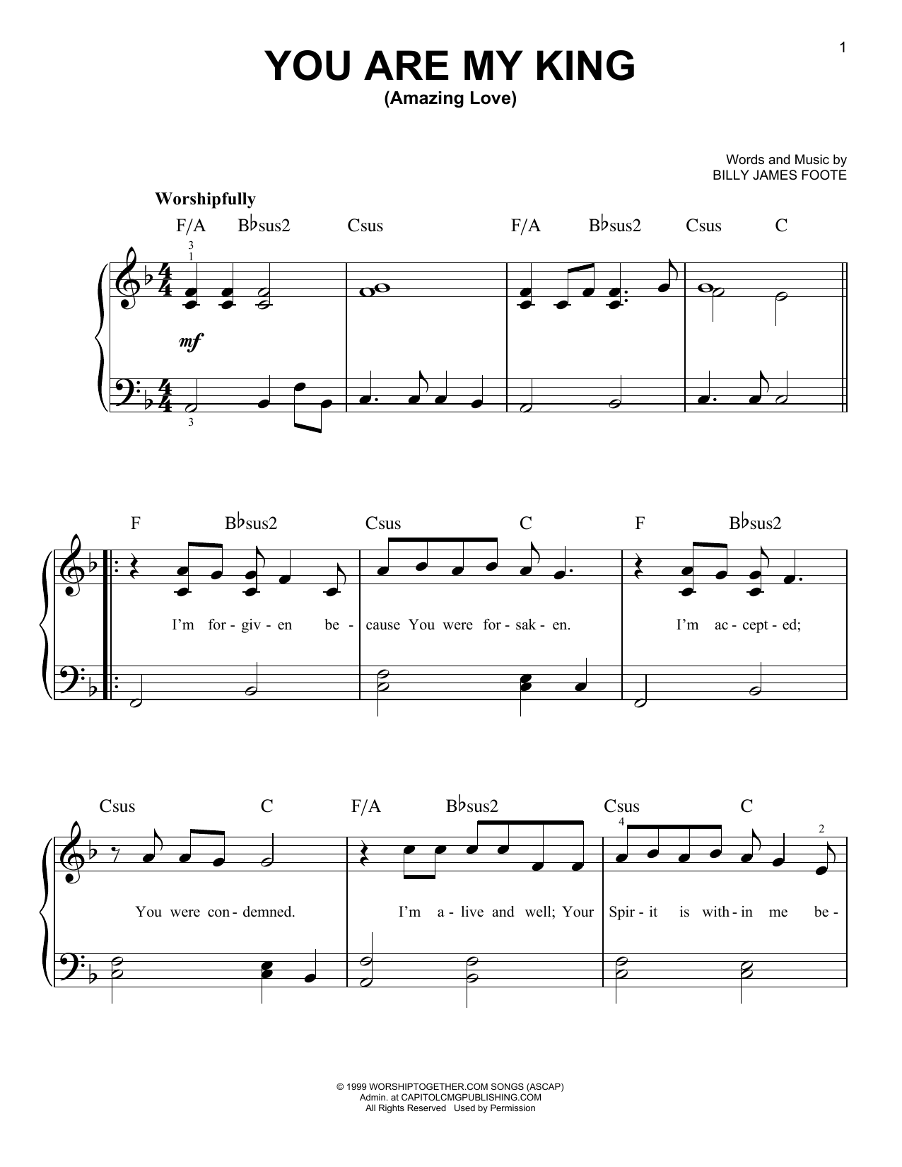 Product gallery: Page 1 of 1 You Are My King (Amazing Love), Passion