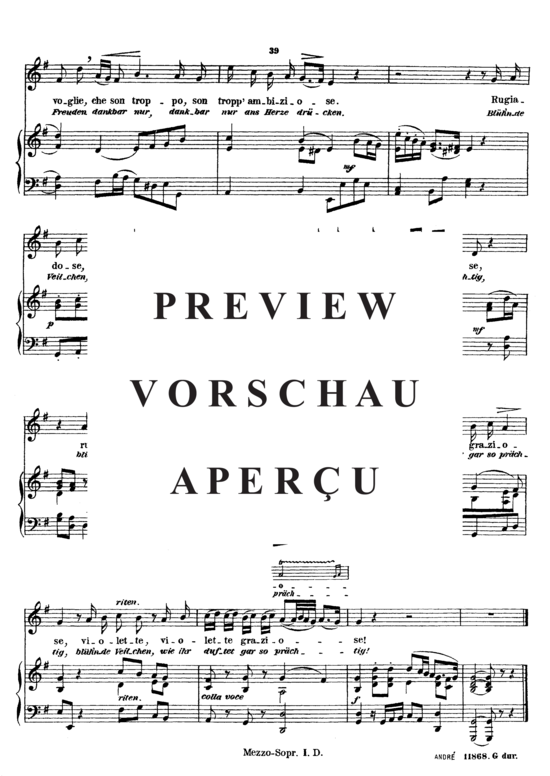gallery: Le violette , Schimon Adolph, (Gesang mittel + Klavier)