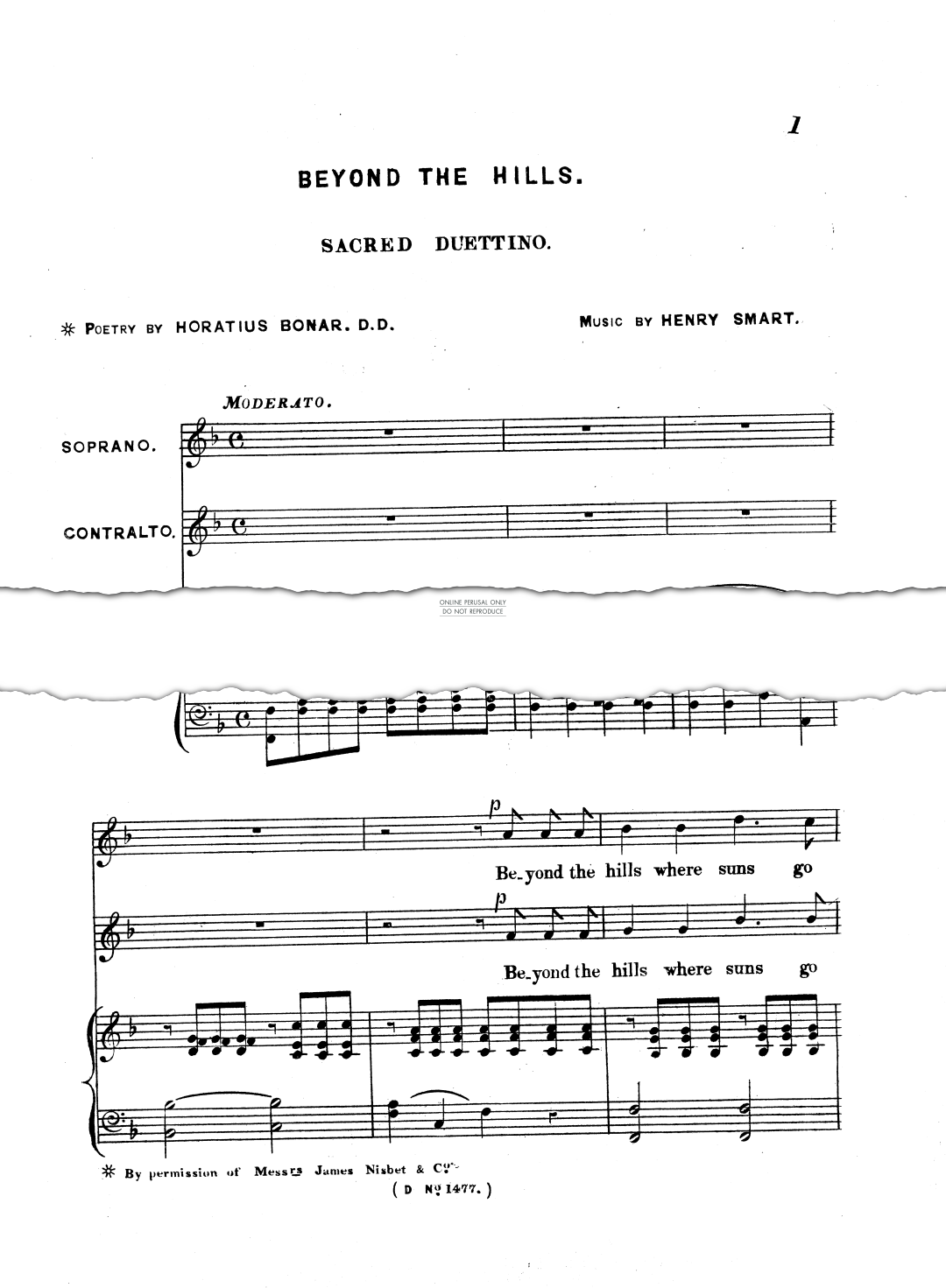 Produktgalerie: Seite 1 von 1 Beyond The Hills, Henry Smart, Gesang, Klavier