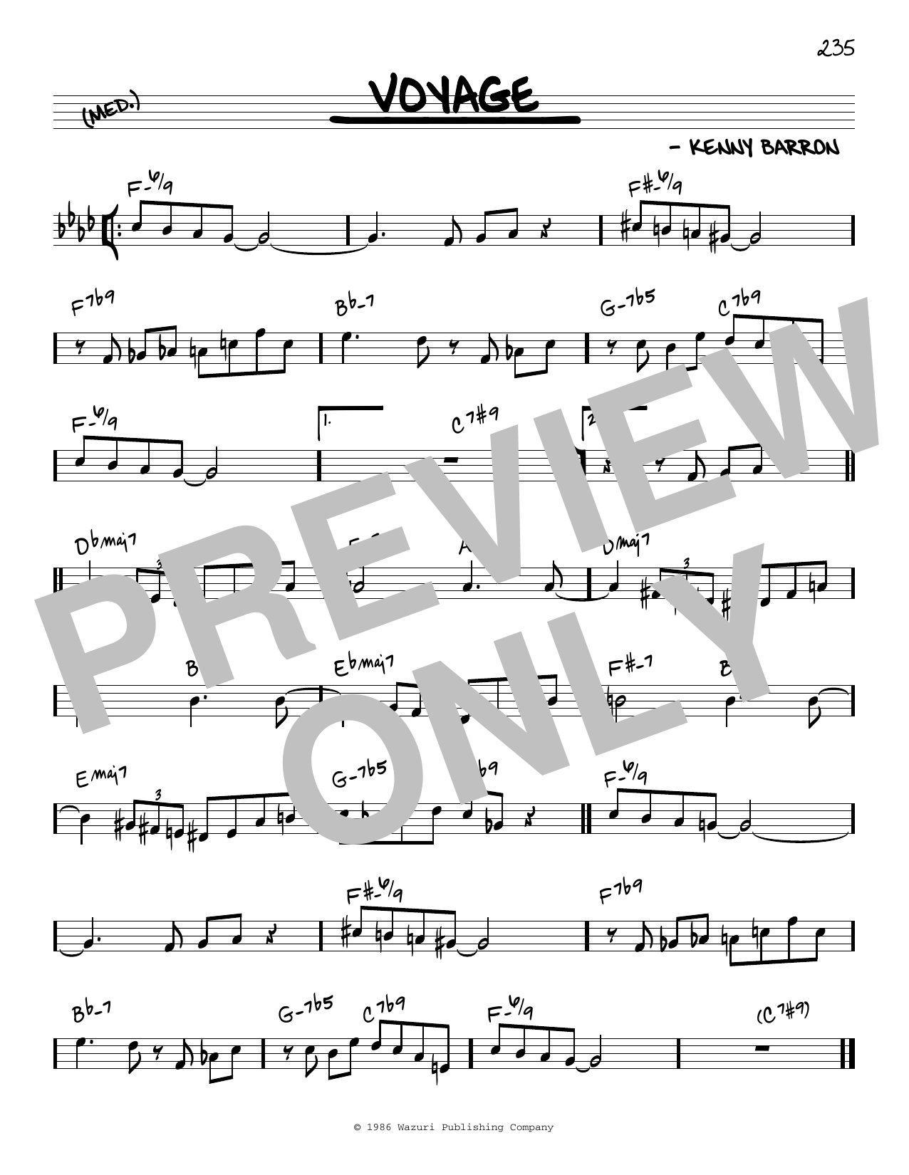 Product picture to:  Voyage - Kenny Barron