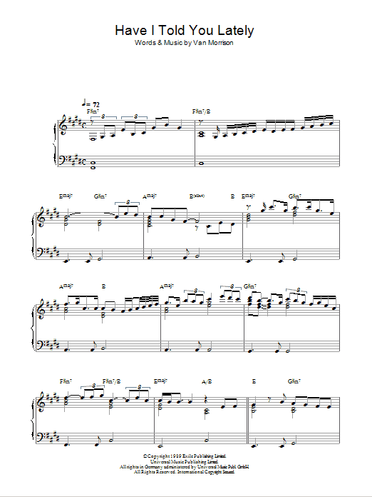 Product gallery: Page 1 of 1 Have I Told You Lately, Van Morrison