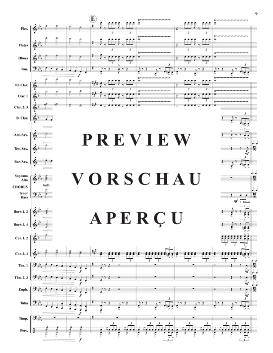 Product gallery: Page 10 of 21 Battle Hymn of the Republic , , (Concert Band + Mixed Choir)