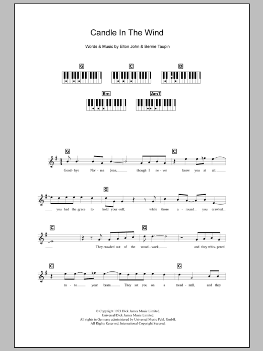 Produktbild zu: Candle In The Wind