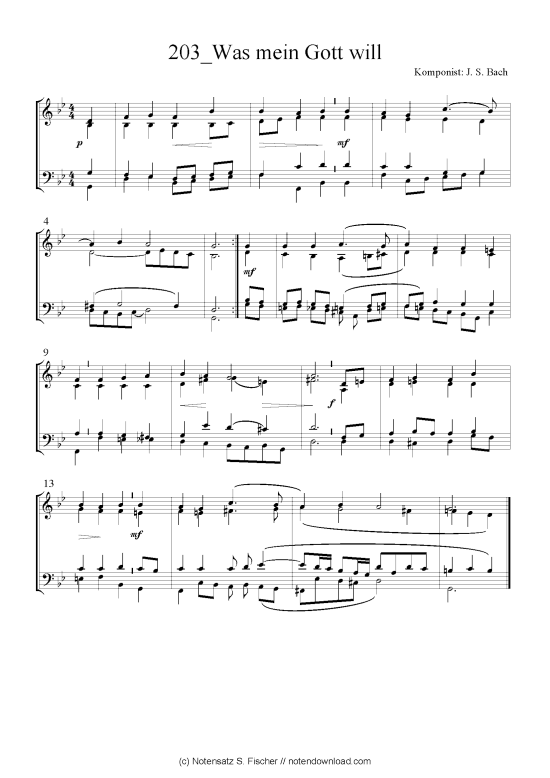 Produktbild zu: Was mein Gott will J. S. Bach