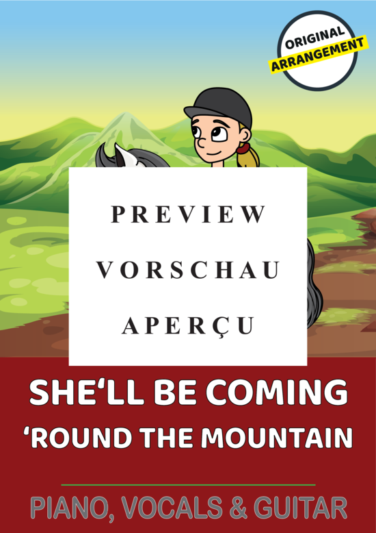 Produktgalerie: Seite 2 von 6 She´ll Be Coming ´Round The Mountain, , (Gesang + Klavier, Gitarre)