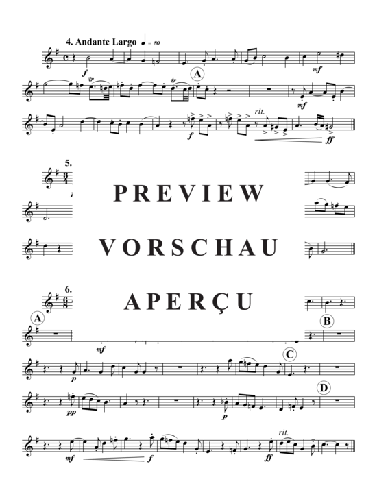Produktgalerie: Seite 12 von 18 Concerto No. 11, Op. 6 , , (Blechbläserquintett)