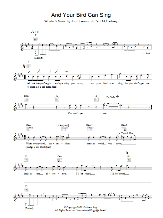 Produktbild zu: And Your Bird Can Sing
