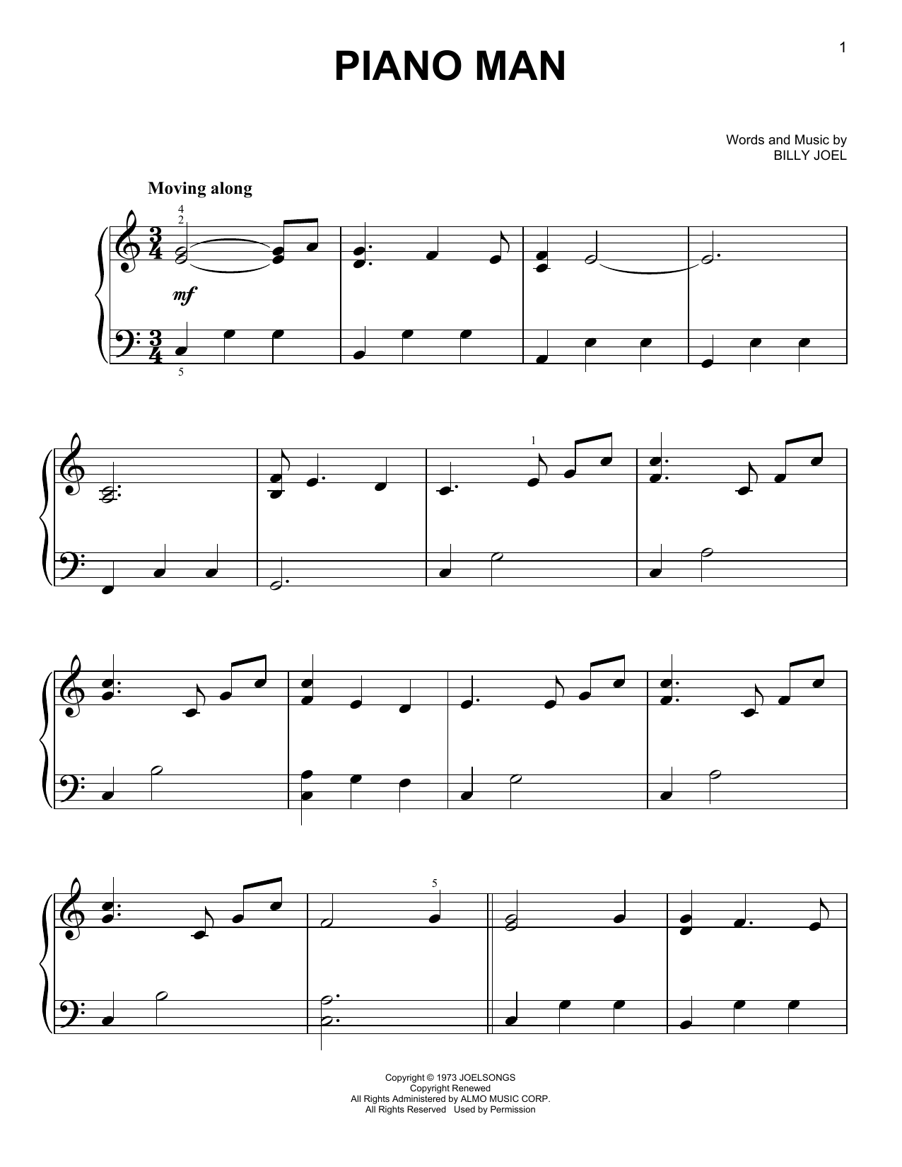 Produktbild zu: Piano Man