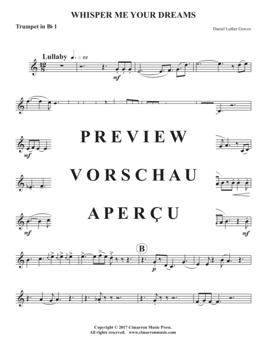 Produktgalerie: Seite 8 von 17 Whisper Me Your Dreams , , (Blechbläserquintett)