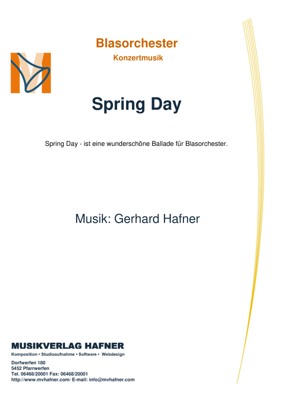 Product picture to: Spring DayGerhard Hafner