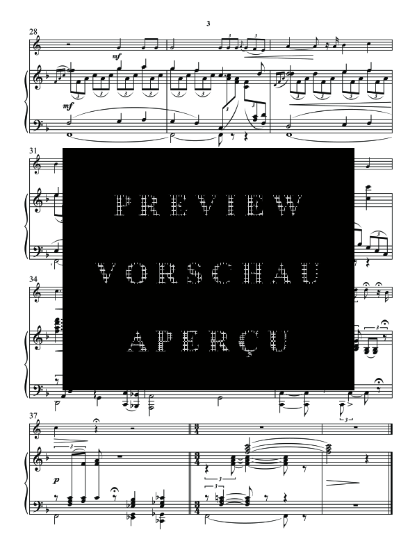 Produktgalerie: Seite 7 von 9 Vissi d´arte, vissi d´amore, , (Horn in F und Klavier)