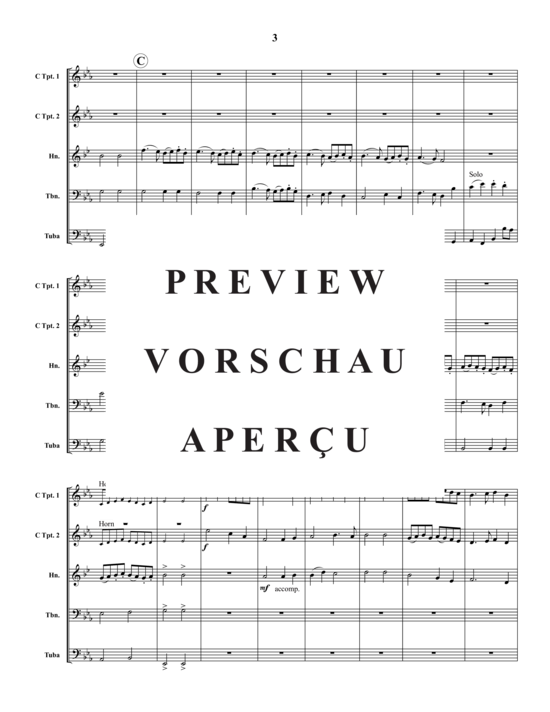 Produktgalerie: Seite 5 von 21 Carols for Brass, Set. 3 , , (Blechbläserquintett)