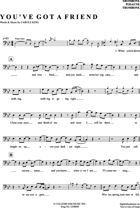 Product picture to: You´Ve Got A Friend  Carole King