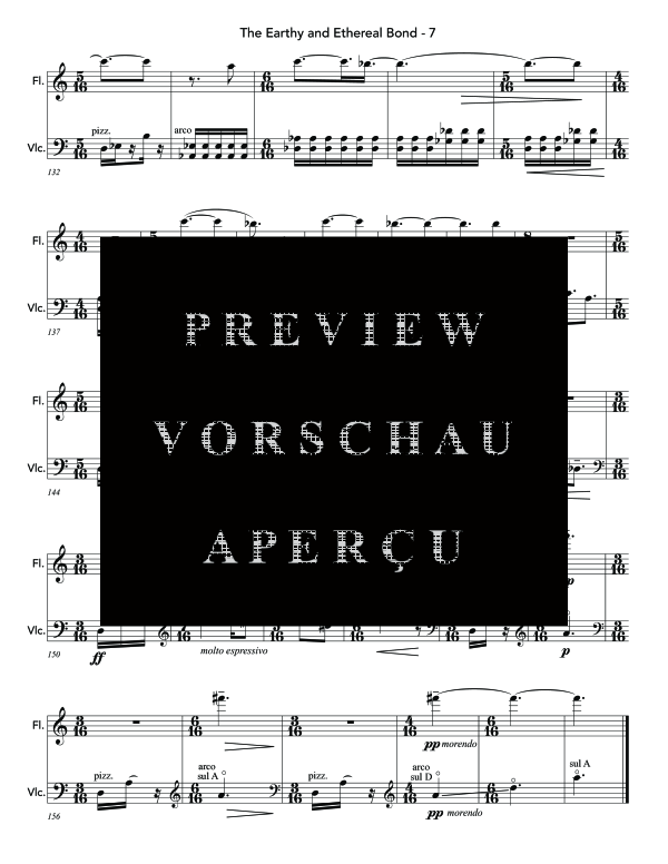 Produktgalerie: Seite 11 von 11 Earthy and Ethereal Bond, The, , (Duett Flöte und Violoncello)
