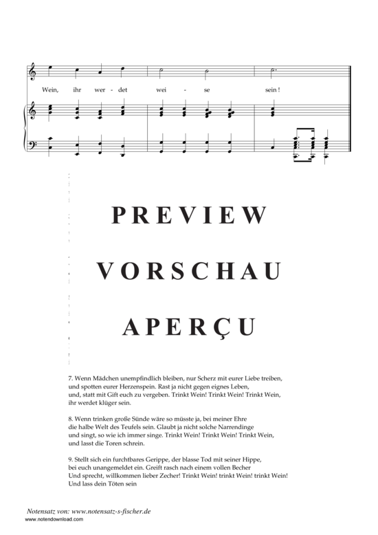 Product gallery: Page 3 of 3 Hört zu , , Piano and Voice
