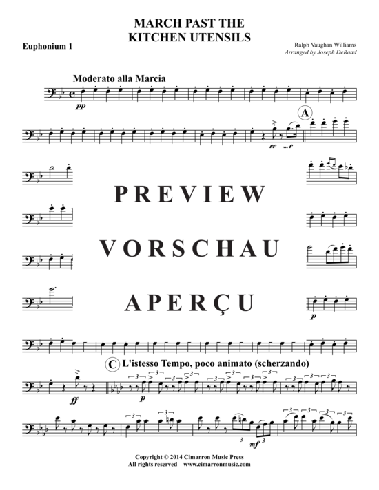 Product gallery: Page 6 of 17 Marsch Past the Kitchen Utensils , , (2x Baritone, 2x Tuba)