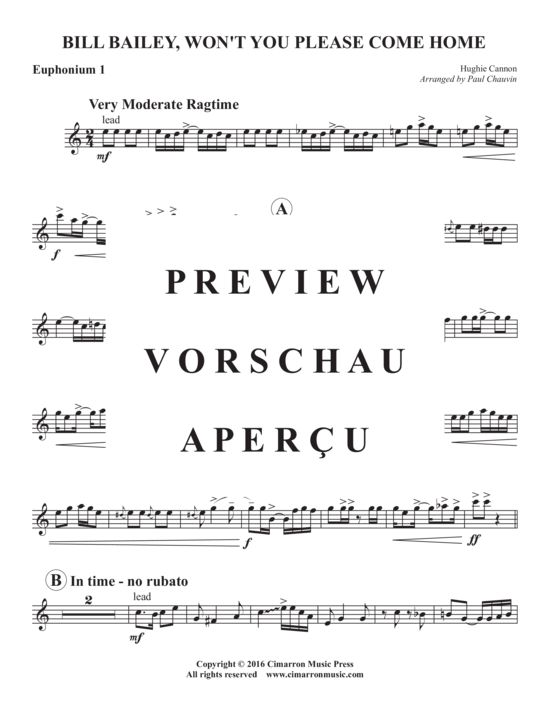 Product gallery: Page 8 of 17 Bill Bailey, Won´t You Please Come Home , , (Tuba Quartett EETT)