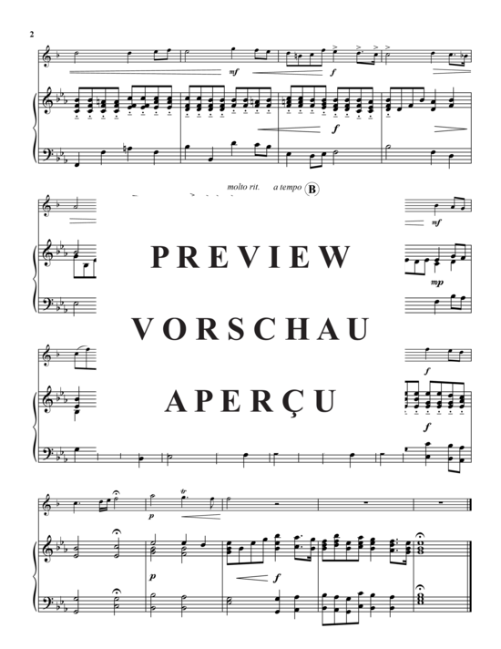 gallery: Drei italienische Lieder , , (Trompete in B + Klavier)