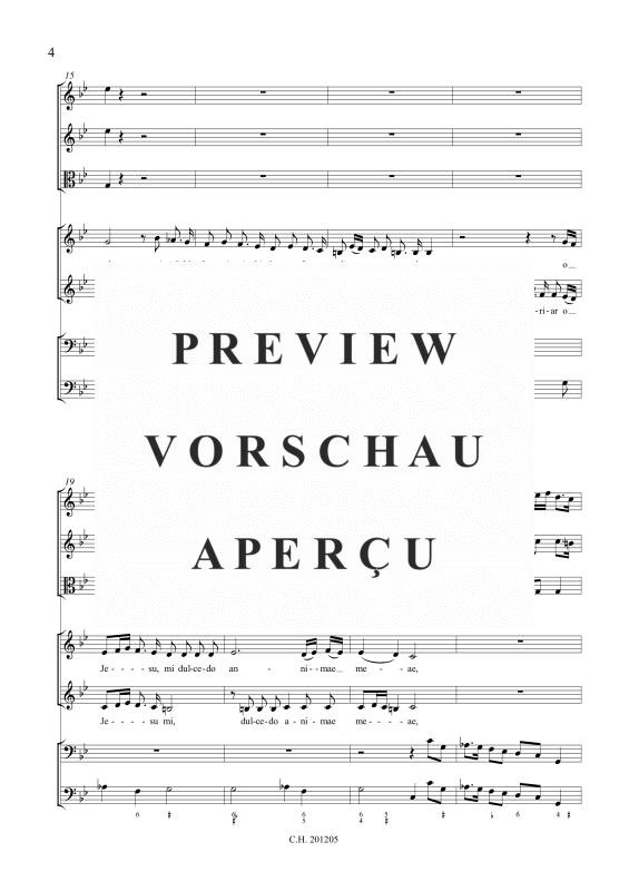 gallery: O dulcissime Salvator, , (Gemischtes Ensemble 2 Alto, 2 Violinen, Viola, Fagott und Orgel)