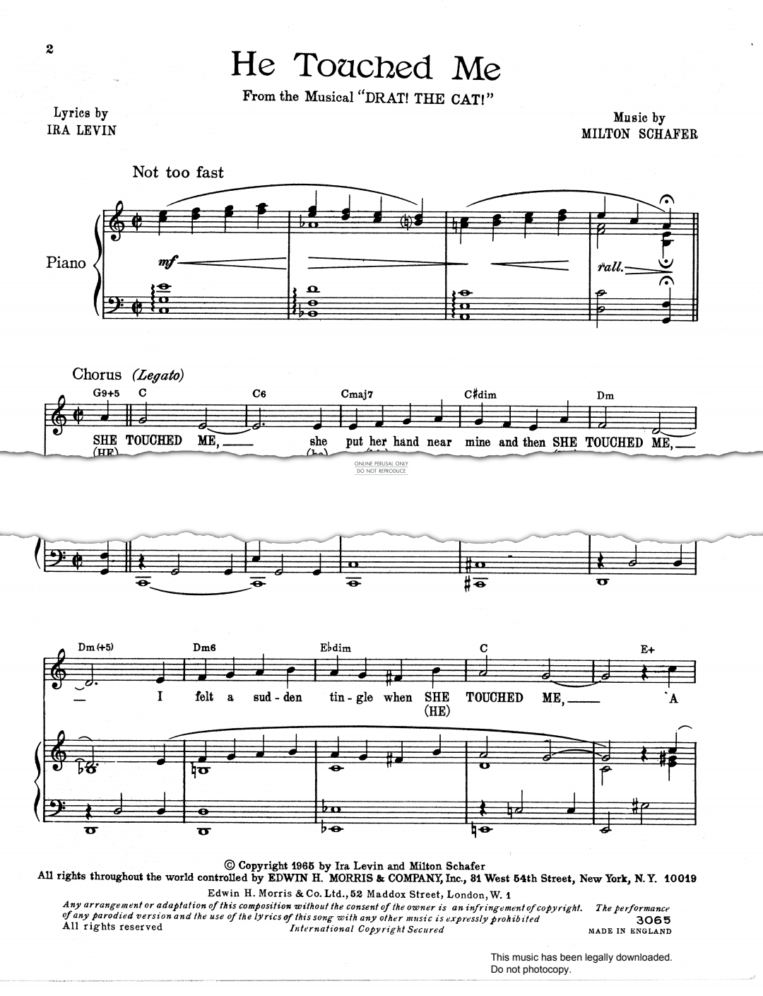 Product gallery: Page 1 of 1 He Touched Me, Barbra Streisand