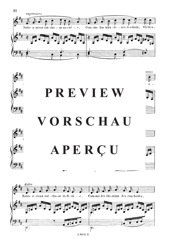 Product gallery: Page 4 of 6 Notre amour Op.23 No.2, , Medium Voice and Piano