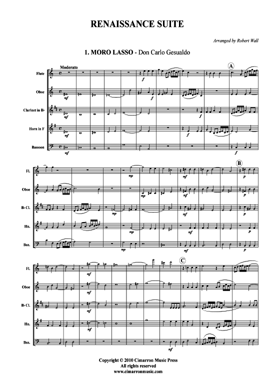 Produktbild zu: Renaissance Suite Gesualdo, Lasso, Gibbons