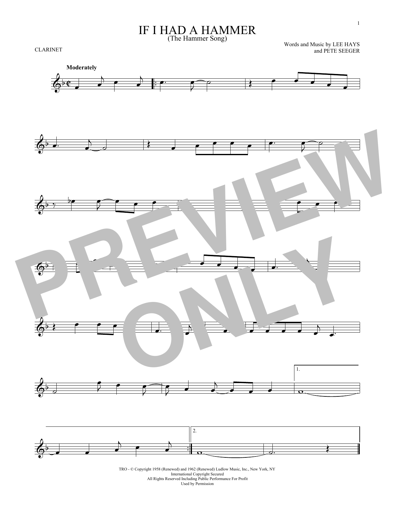 Product gallery: Page 1 of 1 If I Had A Hammer (The Hammer Song), Peter, Paul & Mary