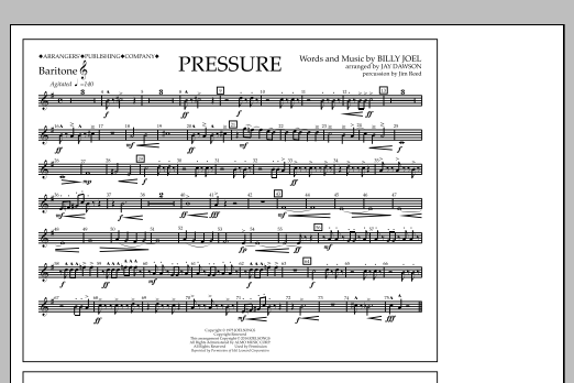 Produktbild zu:  Pressure - Baritone T.C. - Jay Dawson