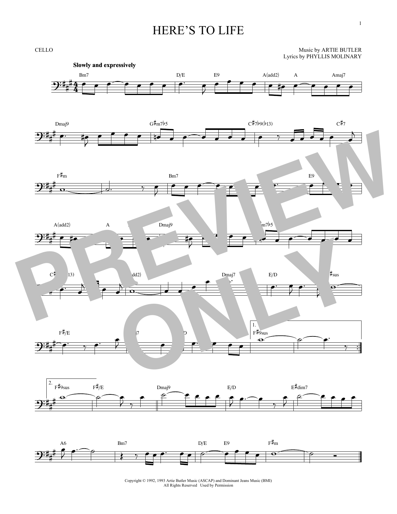 Produktgalerie: Seite 1 von 1 Here's To Life, Shirley Horn, Violoncello