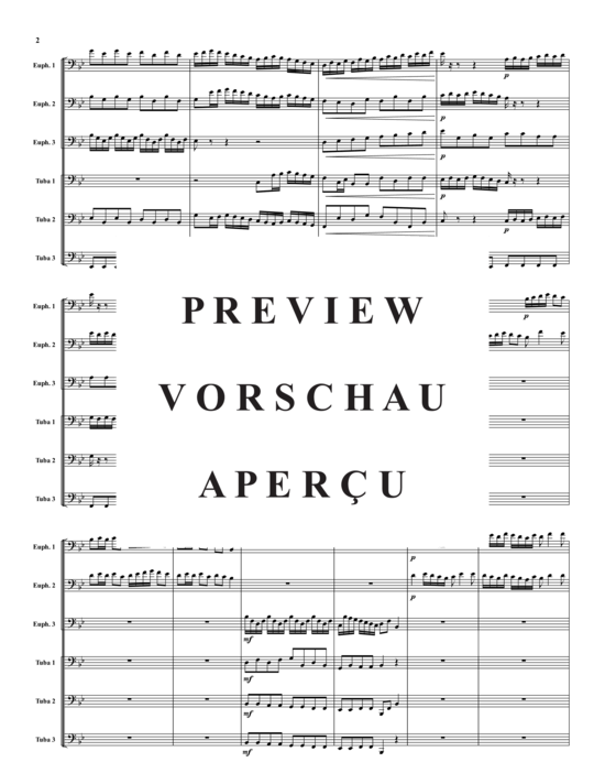 Product gallery: Page 3 of 21 The Arrival of the Quen of Sheba , , (Tuba Ensemble EEETTT)