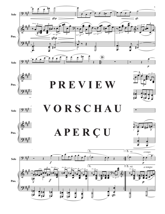 Product gallery: Page 4 of 13 Romanze Nr. 2  , , (baritone/pos + piano)