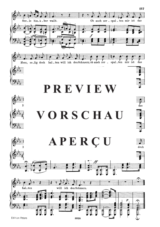 Product gallery: Page 6 of 6 Fülle der Liebe D.854, , Low Voice and Piano