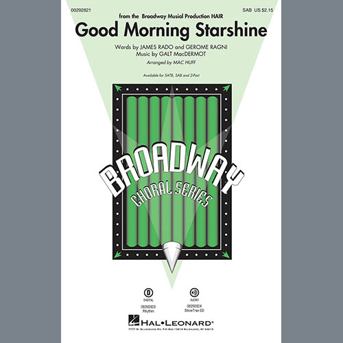 cover: Good Morning Starshine (from Hair) (arr. Mac Huff), Galt MacDermot, Chor